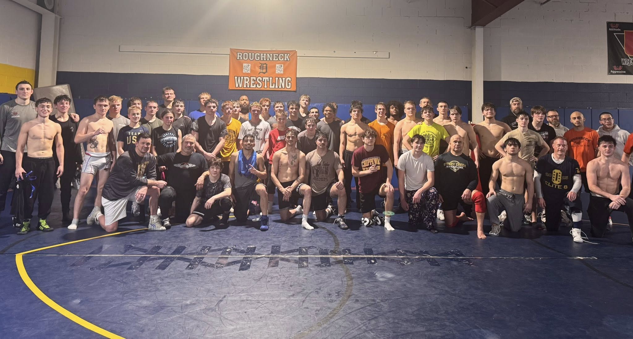 Roughneck Wrestling Club Detroit training image