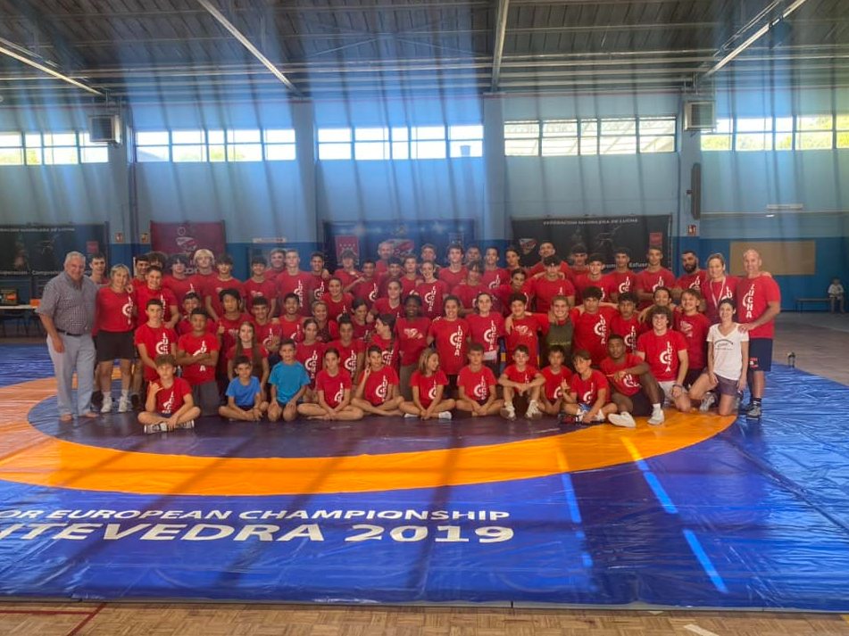 Roughneck Wrestling Club wrestler action photo